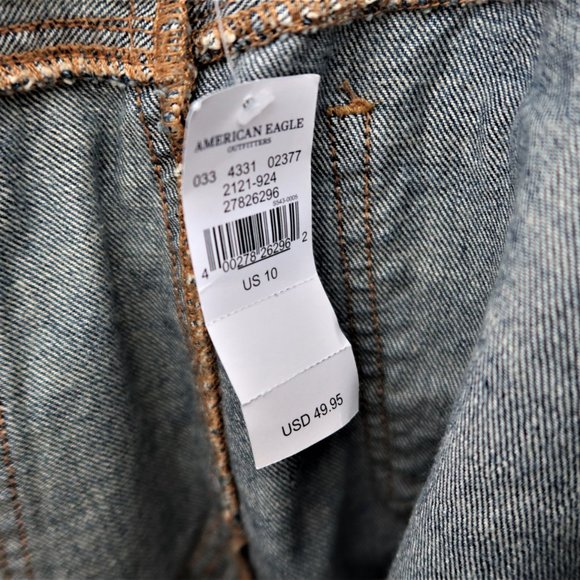 American Eagle Outfitters Blue High Rise Festival Mini Skirt Size 10 Regular NWT - Picture 4 of 13